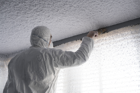 Comment se deroule la pose d'un plafond SilentSpray ? (2 / 12)