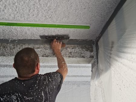 Comment se deroule la pose d'un plafond SilentSpray ? (11 / 12)